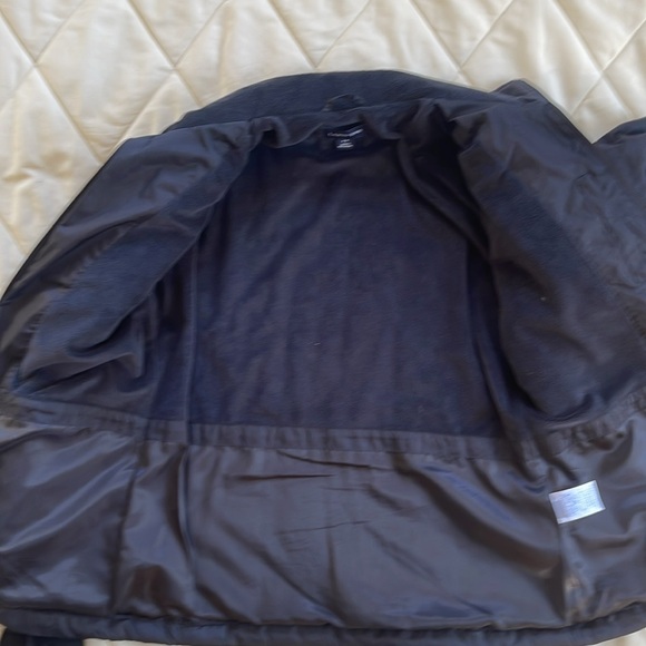 Lands’ End like new women’s small black full zip quilted fleece lined jacket - Picture 4 of 4